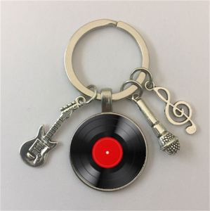 Custom Promotional DJ LP Vinyl Music Metal <b>Key</b> <b>Chains</b> Wholesale Record Music Festival Souvenir Gifts Microphone Violin <b>Key</b> <b>Chain</b> - Product Image 3