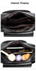 Nuevo Bolso Bandolera de Moda, Gran Capacidad, de Cuero PU Suave, Bolso de Mano para Mujer, Diseño de Lujo - Product Image 6