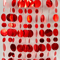 Rideau de fond à paillettes pour décoration de mariage Rideau de fond en PVC pour toile de fond scintillante pour mariage à paillettes
