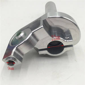 22mm Guidon CNC En Aluminium Poignée D'accélérateur Rapide Twister Contenter CRF50 70 110 <span class=keywords><strong>IRBIS</strong></span> 125 250 Saleté Fosse Vélo Moto Motocross - Product Image 3