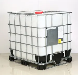 Hdpe Container Tanque De Agua IBC Plastique 1000 Litre Réservoir D'eau Prix Équipement De Stockage De Produits Chimiques