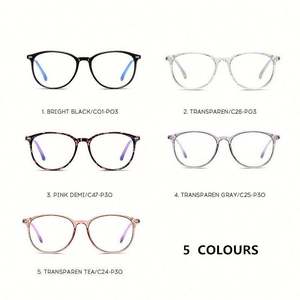 Nuevas Gafas de Sol Redondas de Aleación con Logotipo Personalizado Vintage, Gafas de Computadora con Protección Contra la Luz Azul para Hombre y Mujer - Product Image 5