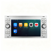 Autoradio Android avec écran tactile de 7 pouces, GPS, montage sur tableau de bord pour Ford Transit, Android Auto sans fil, CarPlay intégré, WiFi, MP3, USB