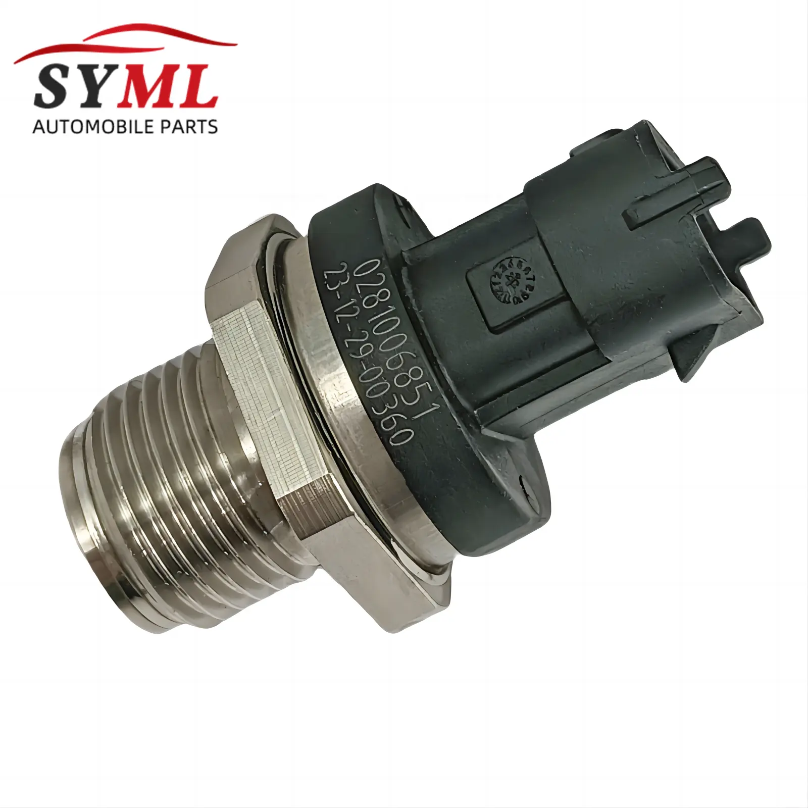 Sensor comum de alta pressão 0281002851 do combustível do trilho comum para peças do sistema interno do motor automotivo