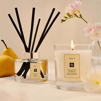 Boîte cadeau haut de gamme AIKUN, couleur personnalisée, diffuseur de bougie à la cire de soja aromathérapeutique, salon, ambiance calme, élégante et confortable, diffuseur à bâtonnets
