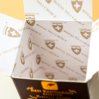 Boîtes de papier vides d'emballage cosmétique de crème de soin de peau de logo d'estampage d'or Boîte d'emballage de papier cosmétique de balisage en carton de luxe