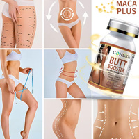 Comprimés naturels pour l'agrandissement des fesses en marque propre avec collagène et maca pour adultes, hanches plus rondes, élasticité de la peau, soutien à la croissance des cheveux