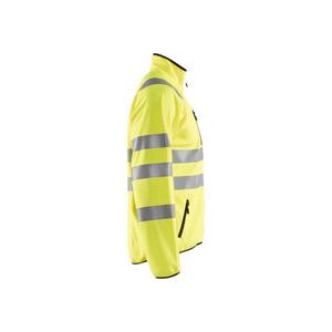 BLAKLADER - 490625123300S <b>Hi</b>-<b>Vis</b> <b>Softshell</b> <b>Jacket</b> Yellow - EAN 7330509481134 <b>HI</b>-<b>VIS</b> WORKWEAR - Product Image 3