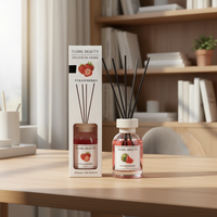 Diffuseur de parfum à bâtonnets LUFU en gros, senteur fruits turcs, étiquette personnalisée, sans alcool, longue durée, fraîcheur durable pour la maison, le bureau, l'hôtel