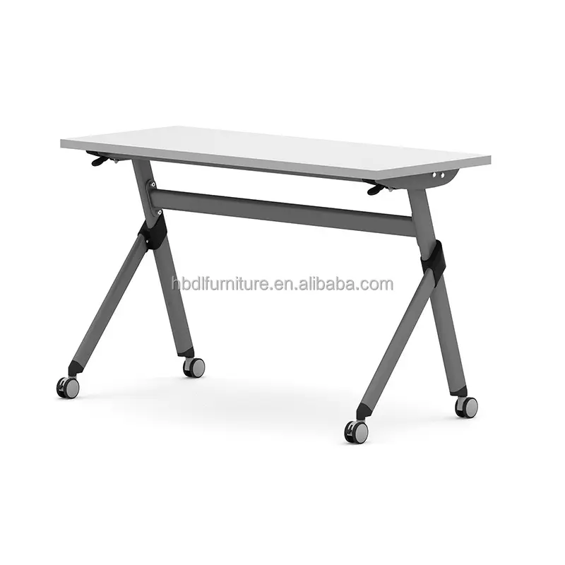 Dlt-b002 konferans masası katlanır eğitim masası ve sandalye kombinasyonu çıkarılabilir ofis masası eğitim kurumu ekleme