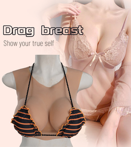 Cosplayer Drag Queen <span class=keywords><strong>Tetas</strong></span> artificiales Prótesis Pechos de silicona Pechos Travestis Forma de pecho barata Transgénero - Product Image 5