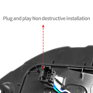 2019-2021 <span class=keywords><strong>geely</strong></span> Vision X3 đảo ngược ánh sáng mới cắm & chơi 6000K ống kính đỏ trắng P/N 101703383301695 7057012300695 - Product Image 5