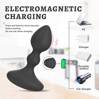 Ylove Stimulateur en silicone liquide, plug anal, plug anal rechargeable par USB, contrôle par application, masseur de prostate, jouet sexuel pour hommes, vente en gros usine