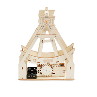 Kits de Materiales para Experimentos Científicos Caseros y Pequeños Proyectos Tecnológicos, Barcos Piratas de Madera para Hacer uno Mismo, Instalaciones de Entretenimiento Eléctricas