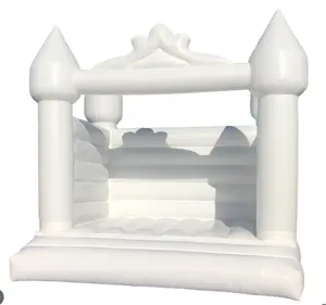 Хорошее качество надувной прыгающий надувной замок, Свадебный белый надувной дом для вечеринки