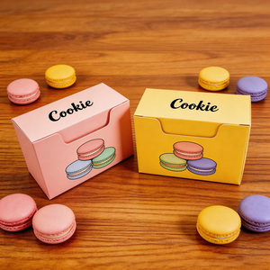 Scatola per Imballaggio di Dolci e Pasticcini Personalizzata per Eclair, Macaron, Cioccolato, Ciambelle, Dessert, Biscotti e Torte di Grado Alimentare - Product Image 1