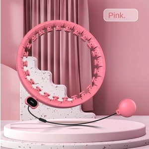Aro de <span class=keywords><strong>Hula</strong></span> Inteligente Desmontable de 24 Segmentos, Aro de <span class=keywords><strong>Hula</strong></span> con Peso Inteligente para Ejercicios de Cintura - Product Image 5