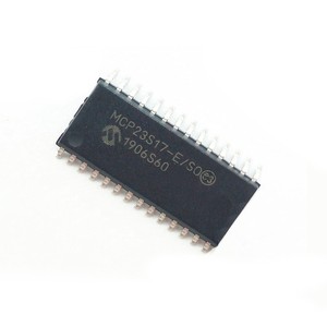 <span class=keywords><strong>MCP23S17</strong></span>-<span class=keywords><strong>E</strong></span>/<span class=keywords><strong>SO</strong></span> SOIC28 Neuf original authentique Le spot encapsule <span class=keywords><strong>MCP23S17</strong></span>-<span class=keywords><strong>E</strong></span>/<span class=keywords><strong>SO</strong></span> <span class=keywords><strong>MCP23S17</strong></span> - Product Image 1