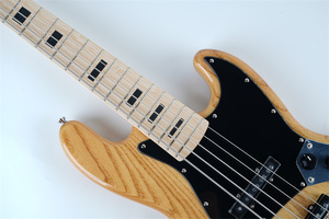 <span class=keywords><strong>Basse</strong></span> Électrique JB Jazz <span class=keywords><strong>5</strong></span> <span class=keywords><strong>Cordes</strong></span> Direct Usine OEM ODM Corps en Frêne 20 Frettes Basses Classiques Vintage - Product Image 3