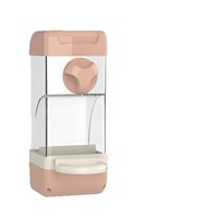Mangeoire automatique pour oiseaux de compagnie, anti-éclaboussures, avec séparation intégrée des grains et des coquilles, pour cage à oiseaux - Vente en gros