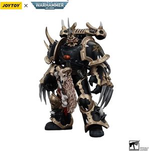 Figura <span class=keywords><strong>de</strong></span> Acción JOYTOY Warhammer <span class=keywords><strong>40K</strong></span> Chaos Space Marines Black Legion Chosen con Garras <span class=keywords><strong>de</strong></span> Rayo, Escala 1/18 - Product Image 3