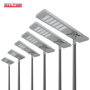 Lámpara Solar Integrada Todo en Uno de Alta Potencia, LED para Exteriores, Impermeable IP65, Material de Aluminio, Buena Calidad - Product Image 1