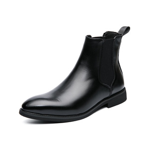 Botas <span class=keywords><strong>Chelsea</strong></span> Oxford con Logotipo Personalizado para Hombre, de Cuero Genuino con Forro de PU, Acolchadas, Cálidas, Ligeras y con Amortiguación para Invierno - Product Image 6
