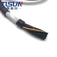 Câble de chaîne porte-câbles TLSUN HF-YY 16 conducteurs 0,75 mm² pour système robotique