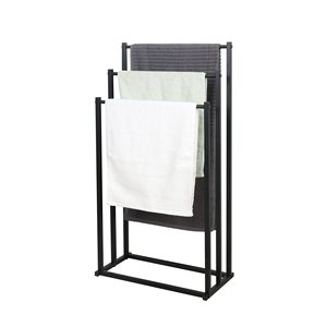 Portasciugamani Autoportante a 3 Ripiani, Supporto per Asciugamani da <span class=keywords><strong>Bagno</strong></span> per Casa e Hotel, Vendita all'Ingrosso - Product Image 1