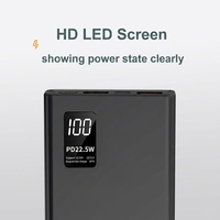 Batterie Li-Polymère Personnalisée 20000mAh, Banque d'alimentation Portable avec Affichage LED, Double Sortie USB et Mini USB, Charge Rapide pour Téléphones Mobiles