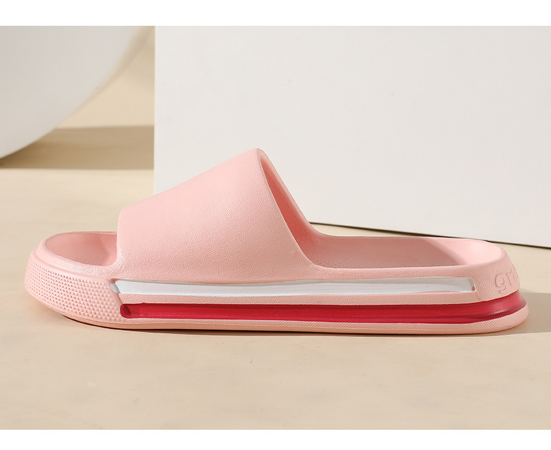 Fashion Women Men Bathroom Slides Shoes Slippers Summer Flat Sandals Shoes Wholesale