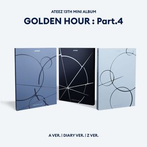 ATEEZ GOLDEN HOUR Parte 4 a VER DIARY Z VER RANDOM Álbum de Kpop Oficial Merch Nuevo Lanzamiento en Papel - Product Image 4