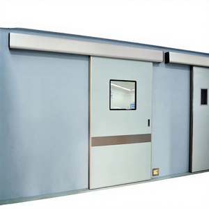 <span class=keywords><strong>Porte</strong></span> <span class=keywords><strong>coulissante</strong></span> électrique hermétique modulaire pour salle blanche, hôpital, <span class=keywords><strong>atelier</strong></span>, clinique, avec isolation thermique et revêtement poudré - Product Image 3