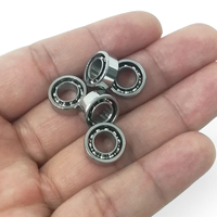 Hybrid Ceramic Ball Bearing R188 with Ss Rings & Double Ribbon Retainer & 10 Zro2 Balls 6.35mm X 12.7mm X 4.7mm
