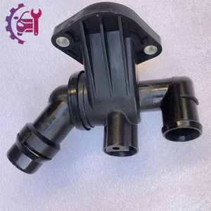 Ensemble de boîtier de Thermostat de liquide de refroidissement DECTRADE pour Audi A3 A4 A6 TT VW Golf Jetta Passat Eos 06D 121 111G/F 06D121111G 06D121111F - Product Image 6