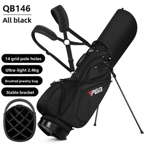 <span class=keywords><strong>Sac</strong></span> de golf léger et personnalisable en nylon imperméable à fermeture éclair 14 voies, unisexe, à double sangle, portable et durable pour le parcours extérieur - Product Image 6