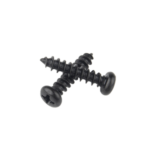 Tornillo Autorroscante de Acero al Carbono con Óxido Negro, Cabeza Phillips, Rosca Gruesa, Métrico ISO M6 - Product Image 4