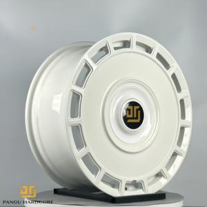 Jantes en alliage forgé de style rétro personnalisées PCD ET Offset 17 18 19 20 21 22 pouces blanches pour BMW Land Rover Defender Mercedes G - Product Image 2