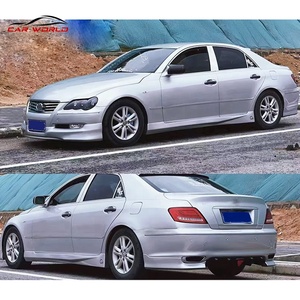 <b>Car</b> Body Kits Side Skirts Rear Diffuser Lip with Light for Mark X 2006-2009 ABS Material Front Lip Exterior Parts - Product Image 6
