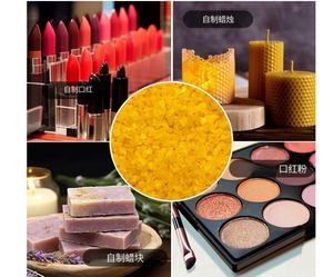 Vente en gros de blocs cosmétiques 100% naturels purs, granulés en vrac, cire d'abeille brute - Product Image 2