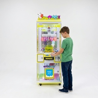 Machine à clips professionnelle, machine à clips commerciale avec lecteur de cartes pour les zones de jeux pour enfants et les centres commerciaux à fort trafic