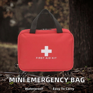 Mini Bolsa Médica de Emergencia Portátil, Oxford Clásica, Resistente al Agua, Duradera, con Cierre de Cremallera, Ecológica - Product Image 2