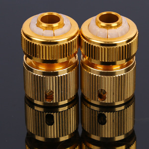 Conector de Manguera de Conexión Rápida de 12 mm de Aleación de Aluminio Recubierto de Cobre para Conexión de Tubería de Agua del Grifo - Product Image 3
