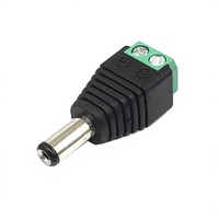 Offre Spéciale – Adaptateur d'alimentation 12V ABS 2P pour système de vidéosurveillance, connecteur jack DC 5,5*2,1mm, prises femelles pour accessoires de vidéosurveillance