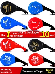 Cible de frappe de <span class=keywords><strong>Taekwondo</strong></span> pour enfants, planche de frappe pied-main avec entraîneur sonore et design jambe de poulet, en matériau EVA écologique, 1 pièce - Product Image 3