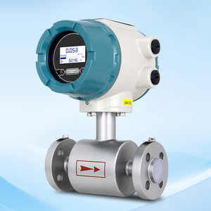 Kleiner elektromagnetischer Durchflussmesser aus Kohlenstoffstahl DN4 DN6 DN8 für Wasser, Abwasser, chemische Prozesse, Flüssigkeitsmessung, <span class=keywords><strong>4</strong></span>-20mA Ausgang - Product Image 1