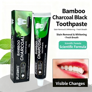 Splat & Trắng 100G Bạc Hà Hương Vị Chống-Khoang Làm Trắng Kem Đánh Răng Màu Đen Tre Than Loại Kem Đánh Răng - Product Image 1
