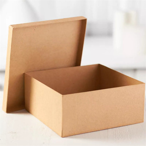 Tùy chỉnh giấy vuông <span class=keywords><strong>MACHE</strong></span> 7 "Hộp có nắp đậy - Product Image 1