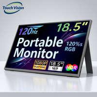 Monitor Portátil Touch Vision OEM ODM de 18.5 Pulgadas IPS 120Hz FHD Tipo C HD con BootLogo, Venta al Por Mayor Directo de Fábrica, Pantalla Externa