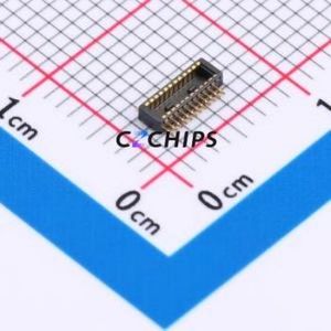 HC-PBB40C-20DP-0.4V-02 Board-to-Board & Backplane <b>Connector</b> SMD,P=0.4mm <b>Connector</b> 20P 0.4mm Slot Butt Joint Vertical Mount - Product Image 1